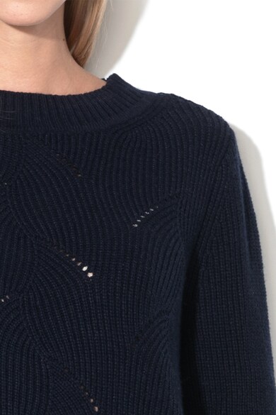 Esprit Плетен пуловер с перфорации Жени