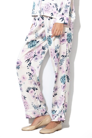 Undercolors of Benetton Pantaloni de pijama din satin, cu model floral Femei