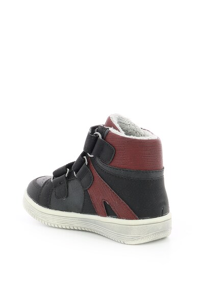 Kickers kids Pantofi sport mid-high de piele ecologica Fete