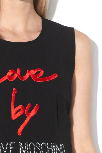 Love Moschino Ujjatlan ruha hímzéssel női