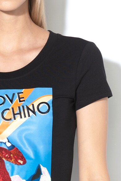 Love Moschino Tениска с щампа Жени