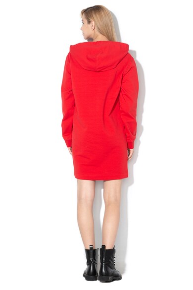 Love Moschino Kapucnis pulóverruha strasszkövekkel női