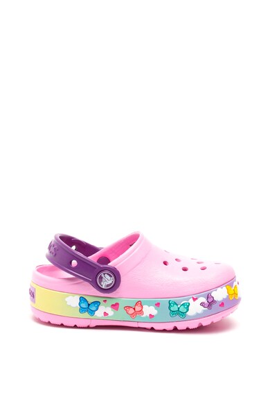 Crocs Saboti slingback cu LED-uri Fete