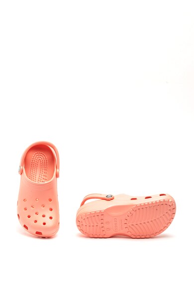 Crocs Saboti slingback cu detaliu logo Classic Femei