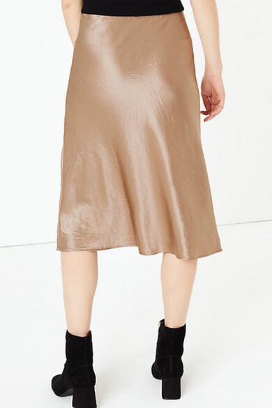 Marks & Spencer Fusta midi din satin Femei