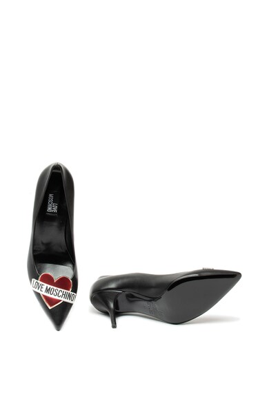 Love Moschino Кожени обувки с остър връх Жени