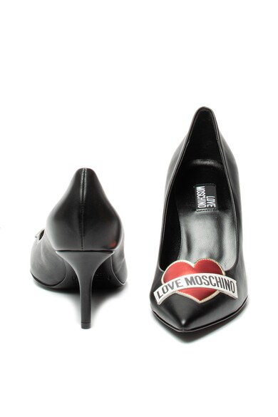 Love Moschino Кожени обувки с остър връх Жени