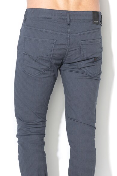 GUESS JEANS Pantaloni super skinny cu aspect texturat Miami Barbati