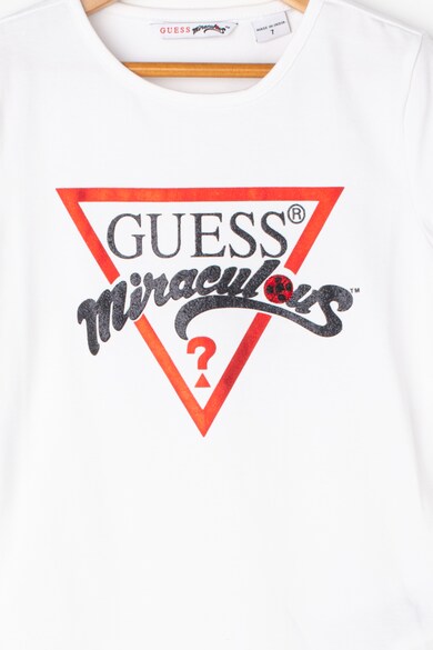 GUESS JEANS Tricou cu imprimeu logo 03 Fete