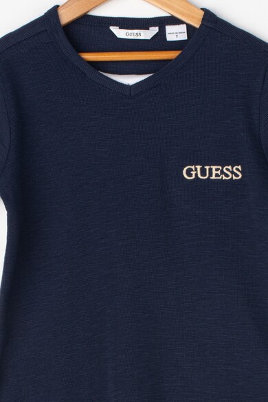 GUESS JEANS Tricou cu broderie logo 01 Baieti