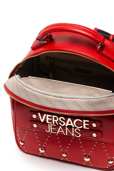 Versace Jeans Малка раница с капси и лого Жени