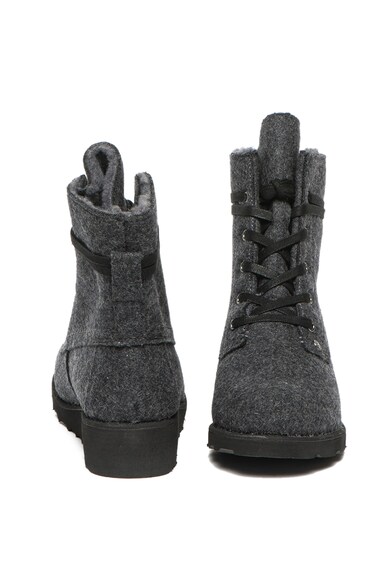 BEARPAW Ghete wedge cu captuseala de lana Krista Femei