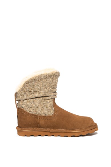 BEARPAW Ghete de piele intoarsa si tricot, rezistente la apa Virginia Femei