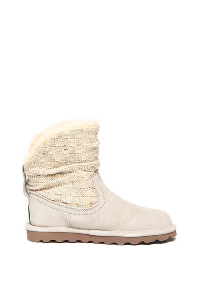 BEARPAW Ghete de piele intoarsa si tricot, rezistente la apa Virginia Femei