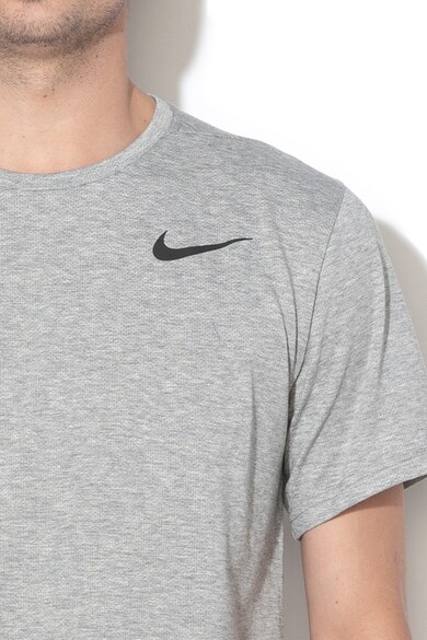 Nike Tricou cu imprimeu logo si Dri Fit pentru fitness Barbati