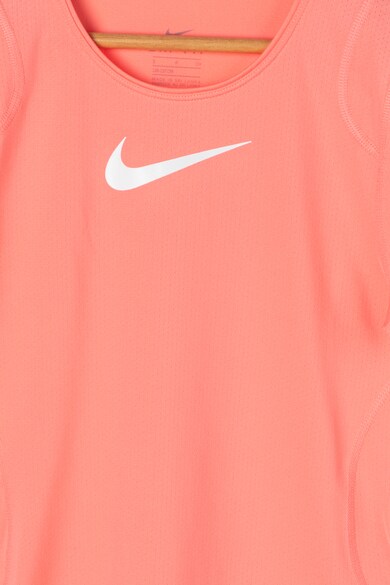 Nike Tricou cu imprimeu logo si Dri-Fit, pentru fitness Fete