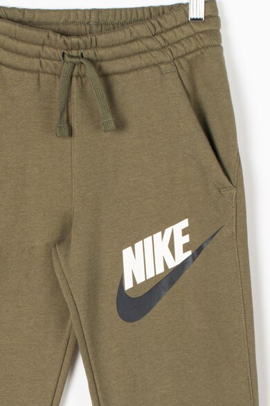 Nike Pantaloni cu imprimeu logo si captuseala din material fleece Baieti