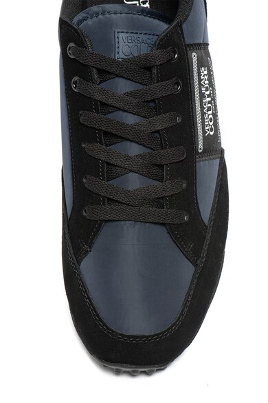 Versace Jeans Couture Sneaker nyersbőr szegélyekkel férfi