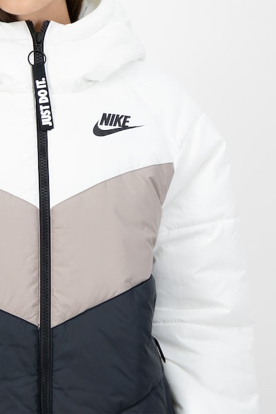 Nike Bélelt laza télikabát kapucnival női