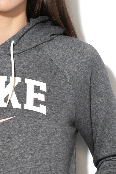 Nike Logómintás kapucnis pulóver női