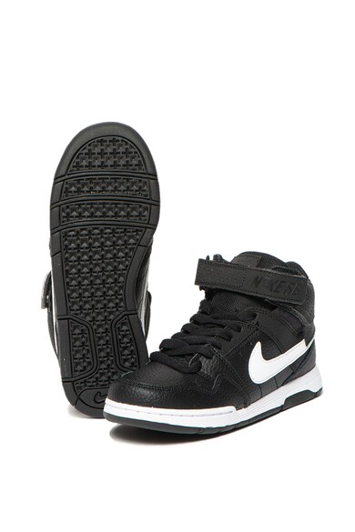 Nike Pantofi sport mid-high de piele, cu logo contrastant Mogan Fete