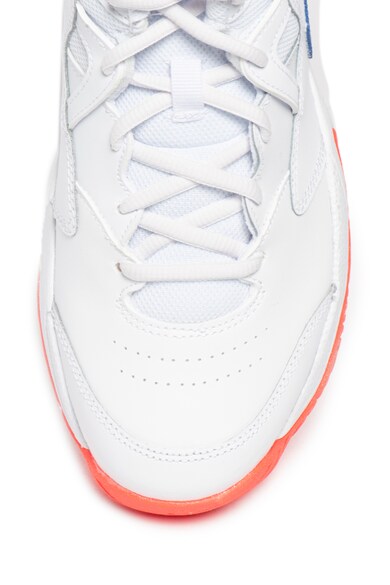 Nike Pantofi de piele cu insertii din material textil, pentru tenis Court Lite 2 Mid 2 Barbati