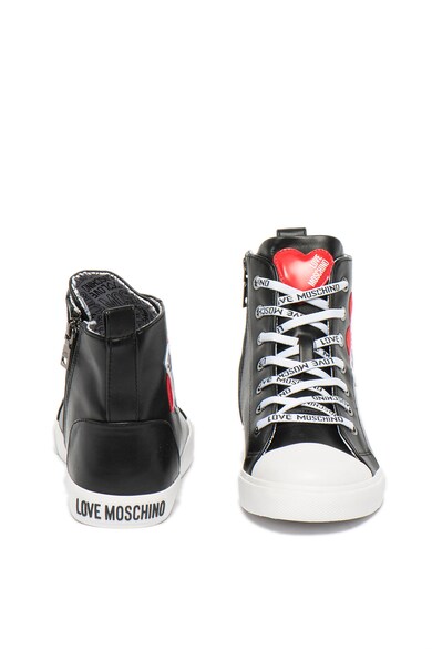 Love Moschino Tenisi mid-high cu aplicatie logo Femei