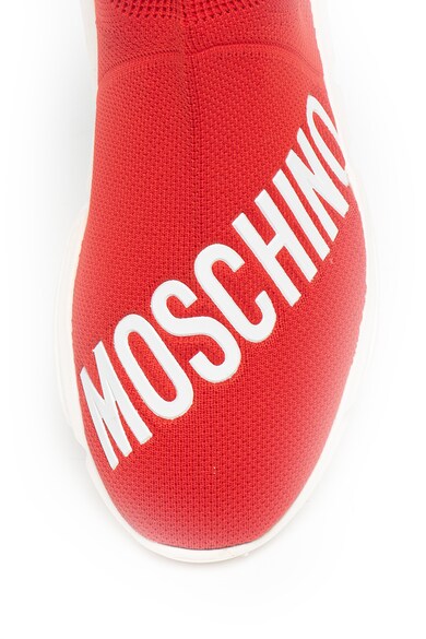 Love Moschino Kötött hatású bebújós sneaker női