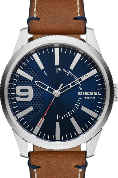 Diesel Ceas quartz cu o curea de piele Barbati