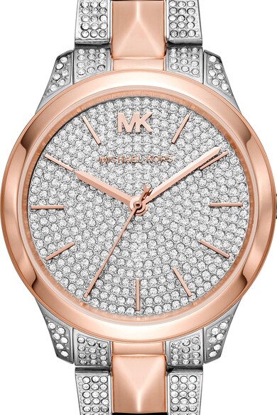 Michael Kors Иноксов часовник с кристали Жени