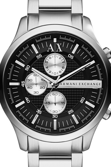 ARMANI EXCHANGE Ceas cronograf din otel inoxidabil cu logo pe cadran Barbati