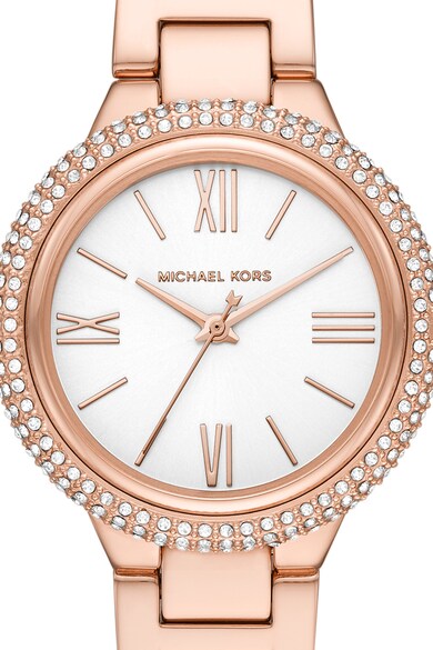 Michael Kors Ceas din otel inoxidabil decorat cu cristale Femei