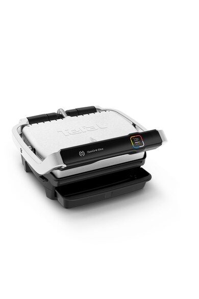 Tefal Gratar electric  OptiGrill Elite , 12 programe, 30x20 cm, termostat reglabil, Negru/Inox Femei