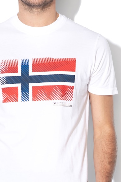 Napapijri Sibu póló norvég zászlós mintával férfi