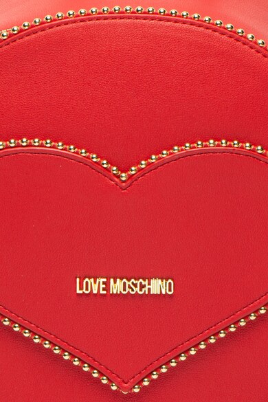 Love Moschino Раница от еко кожа с капси и лого Жени