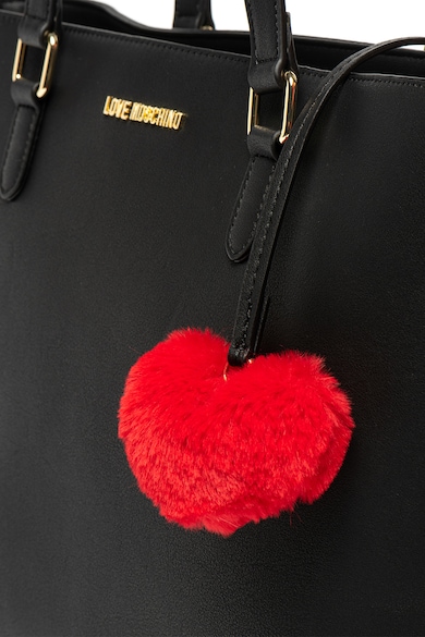 Love Moschino Чанта от еко кожа с помпони Жени