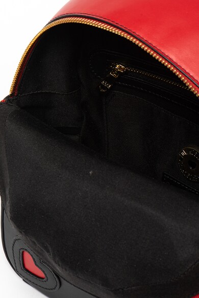 Love Moschino Bőr hátizsák logós foltrátéttel női