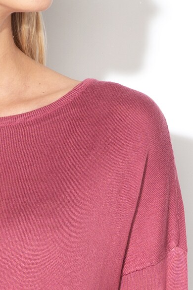 Vero Moda Пуловер Raini с овален подгъв и кръстосан дизайн на гърба, Жени