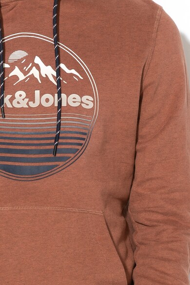 Jack & Jones Nashville logómintás kapucnis pulóver férfi