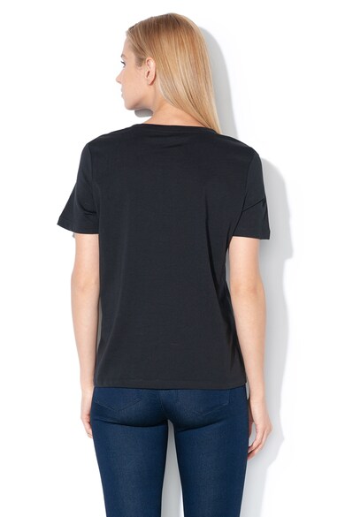 Vero Moda Tricou din bumbac organic, cu detaliu brodat Aida Olly Femei