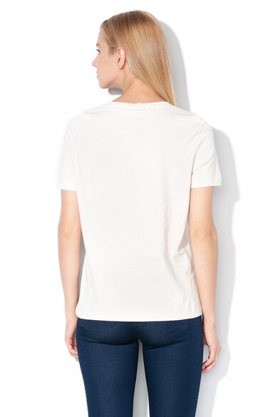 Vero Moda Tricou din bumbac organic, cu detaliu brodat Aida Olly Femei