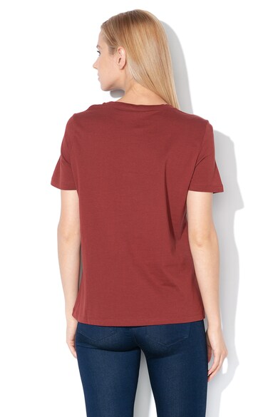 Vero Moda Tricou din bumbac organic, cu detaliu brodat Aida Olly Femei