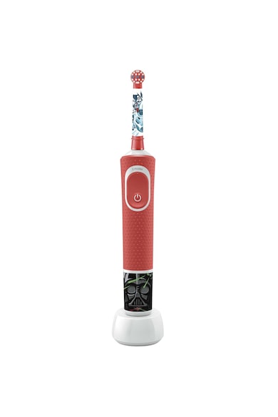 Oral-B Set Family Periuta de dinti electrica copii + adult Oral B Vitality D100 Star Wars+ Vitality D100 Sensi Ultra Thin, 2 capete Fete