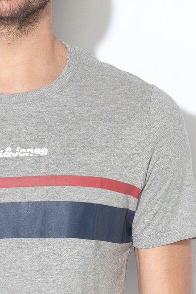 Jack & Jones Tricou slim fit cu model in dungi Caine Barbati