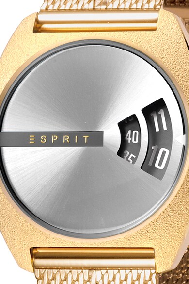 Esprit Ceas analog cu bratara din otel inoxidabil cu model plasa Femei