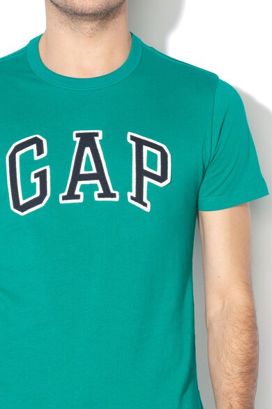 GAP Памучна тениска с пришито лого Мъже