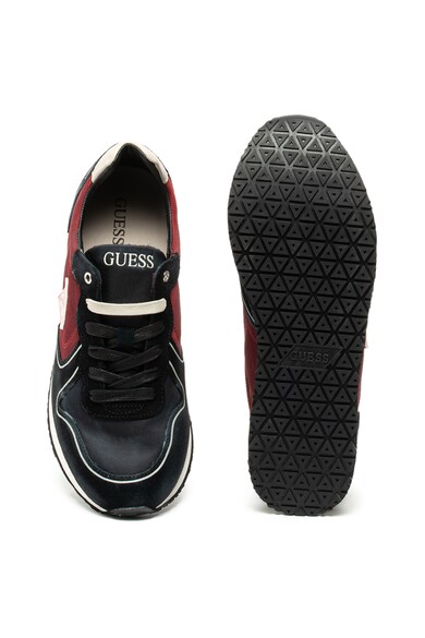 GUESS Pantofi sport cu insertii de piele intoarsa Barbati