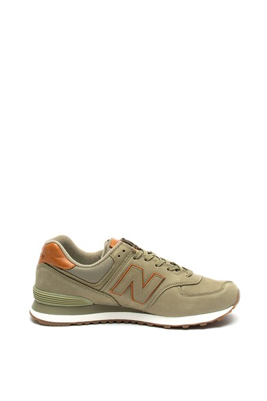 New Balance Pantofi sport de piele nabuc 574 Barbati