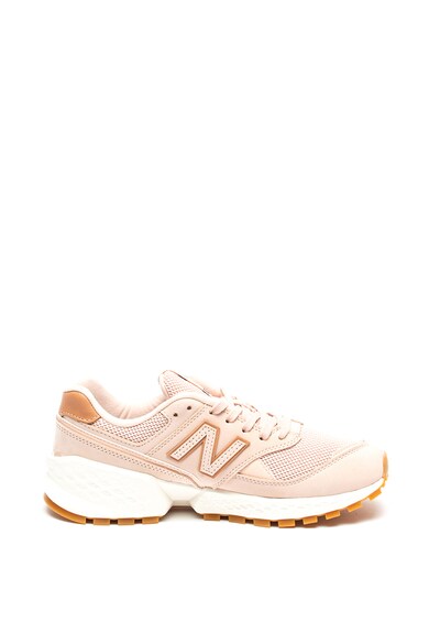 New Balance Pantofi sport cu garnituri de piele nabuc 574 Femei