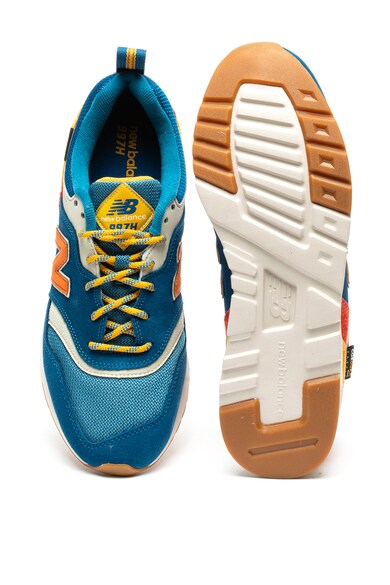 New Balance Pantofi sport cu model colorblock si garnituri de piele intoarsa 997H Classics Barbati
